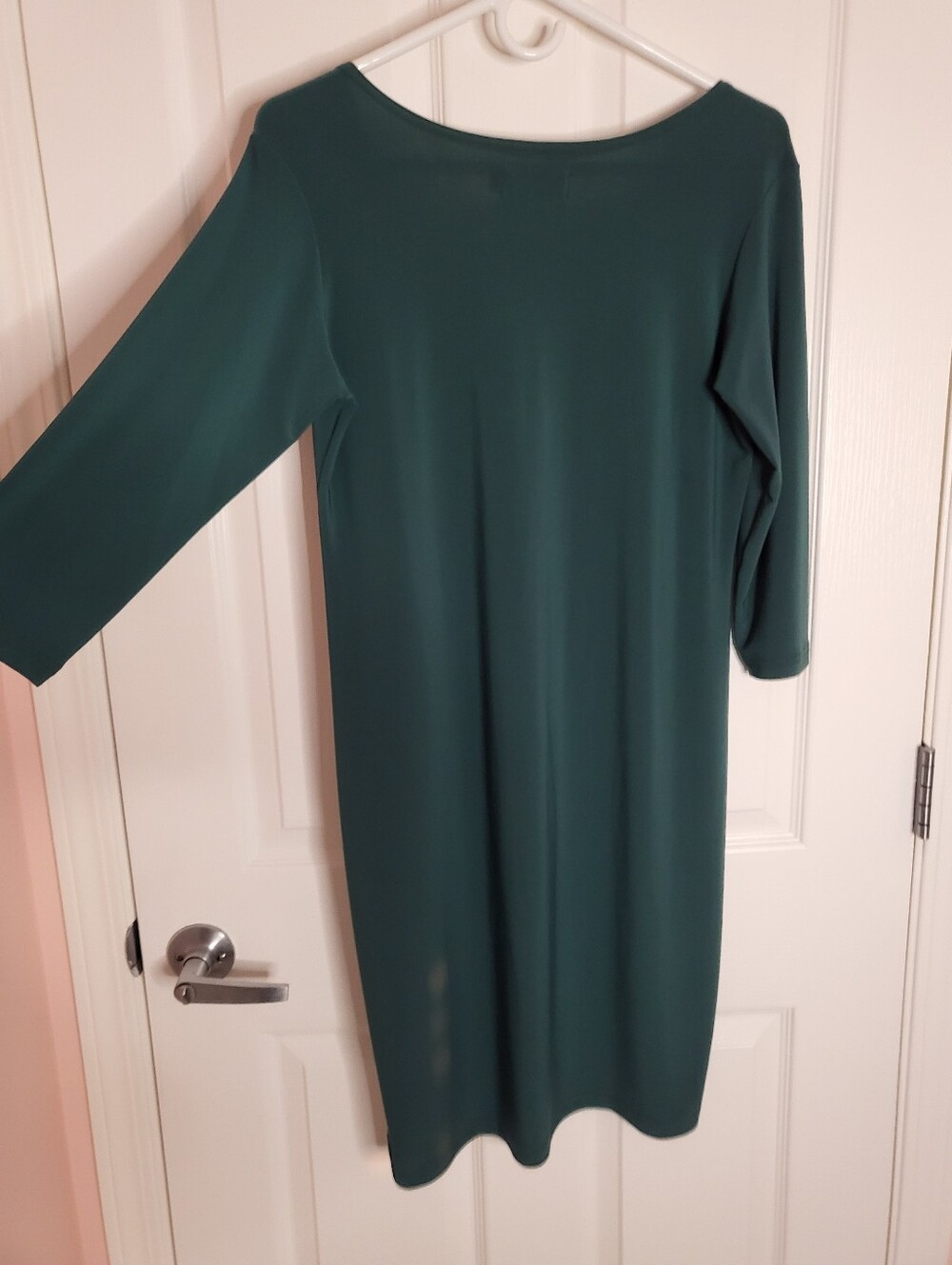 Sympli Green Midi Dress Three Quarter Sleeve Size 6 - Picture 8 of 8
